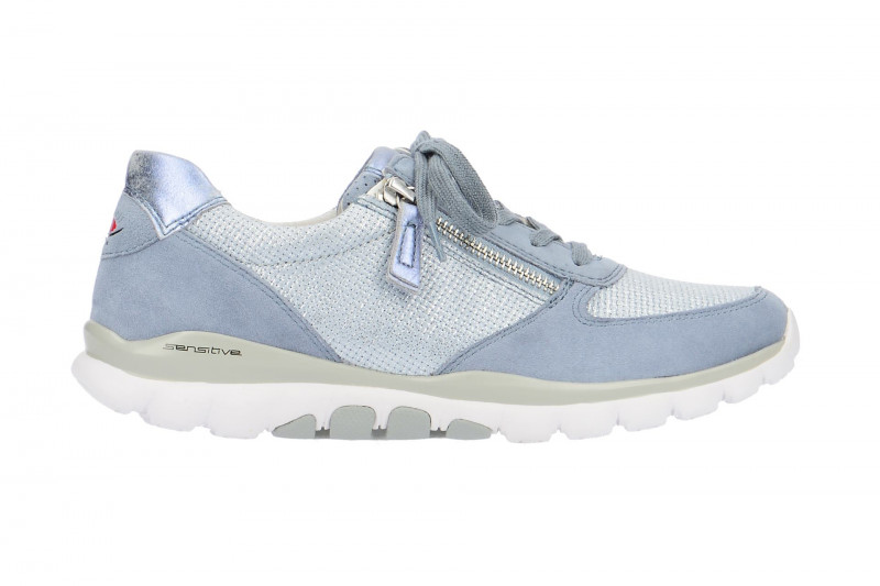 Gabor RollingSoft Schuhe hell-blau cielo 86.968.36