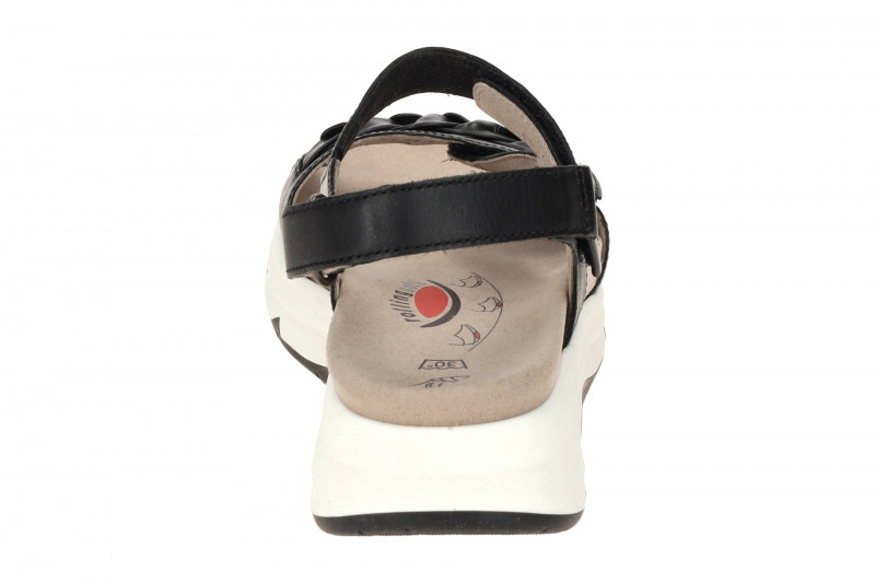 Gabor RollingSoft Sandale schwarz Glattleder 66.883.57