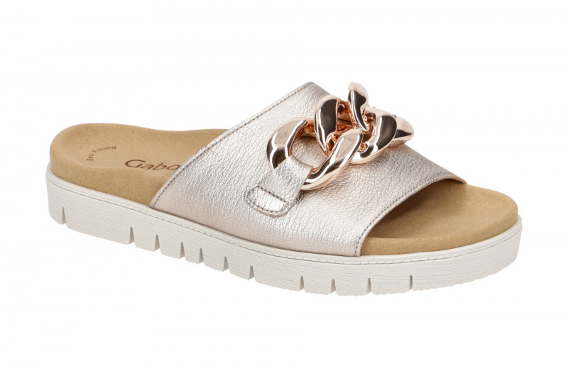 Gabor Glamour Pantolette rose gold 63.743.62