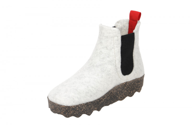Asportuguesas Caia Chelsea Stiefelette weiß offwhite