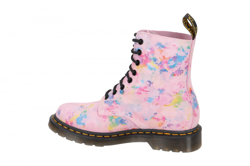 Dr Martens Pascal Stiefel pink Rainbow 1460