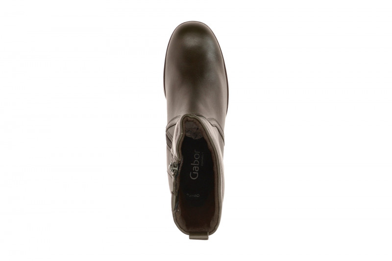 Gabor Comfort Stiefelette grün Nappa Ankle Boots 52.851.53