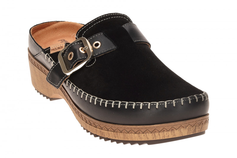 Pikolinos Granada Mule Pantolette schwarz Clog W0W-1638SEC1