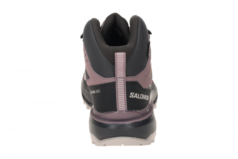 Salomon X Ultra 360 Mid Schuhe grau lila GORE-TEX