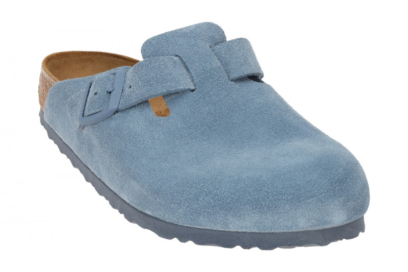 Birkenstock Boston Clogs Pantolette blau Normal-Weit UNISEX 1026769