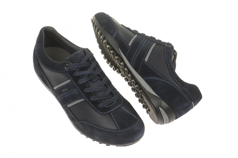Geox Respira Wells C Halbschuhe in dunkelblau Herren Sneakers