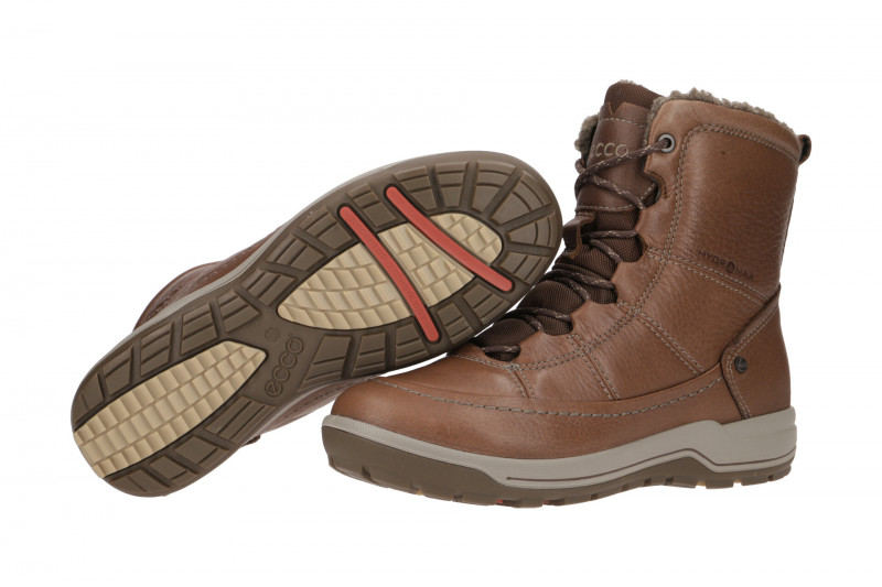 Ecco Trace Winter Schnür Stiefel braun
