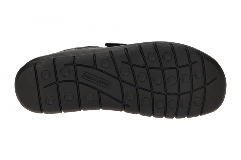 Waldläufer Hector Schuhe schwarz Herren Klett 366004