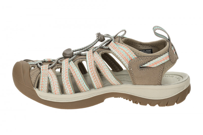 KEEN Whisper Outdoor Wasser Sandale taupe braun Damen