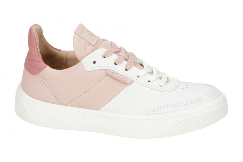 ecco Street Tray Schuhe Sneaker weiß rosa 291183