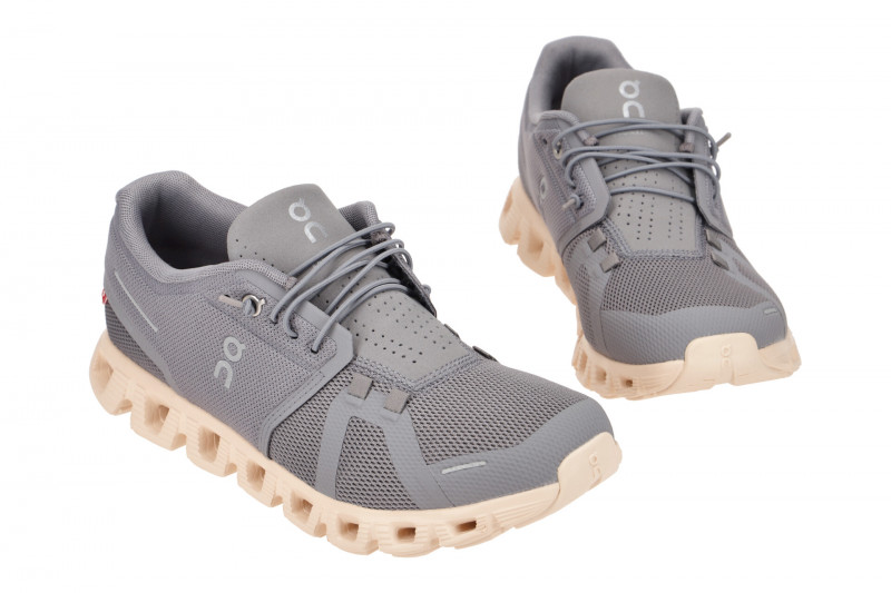 on Cloud 5 Schuhe grau rosa Damen Größe 35 bis 37,5