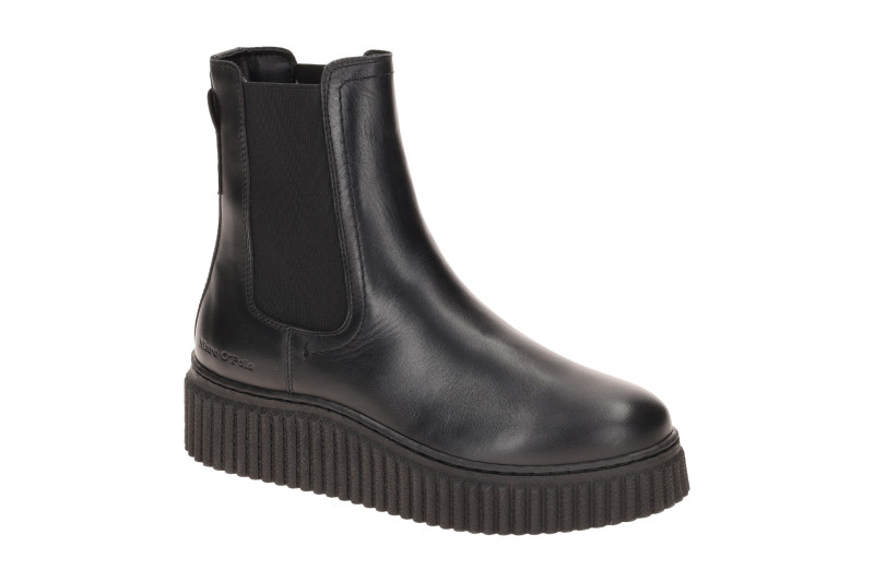 Marc O´Polo Bianca Chelsea Stiefelette schwarz Plateau 15262