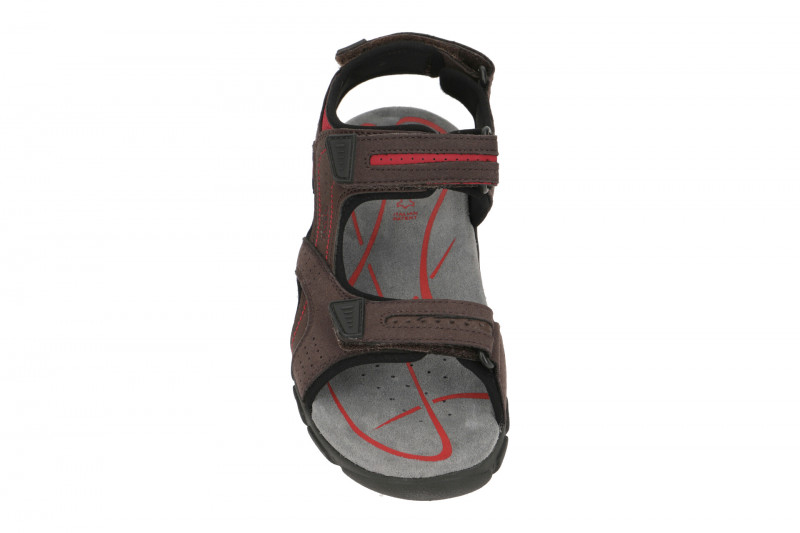 Geox Sandale Strada braun rot U8224D