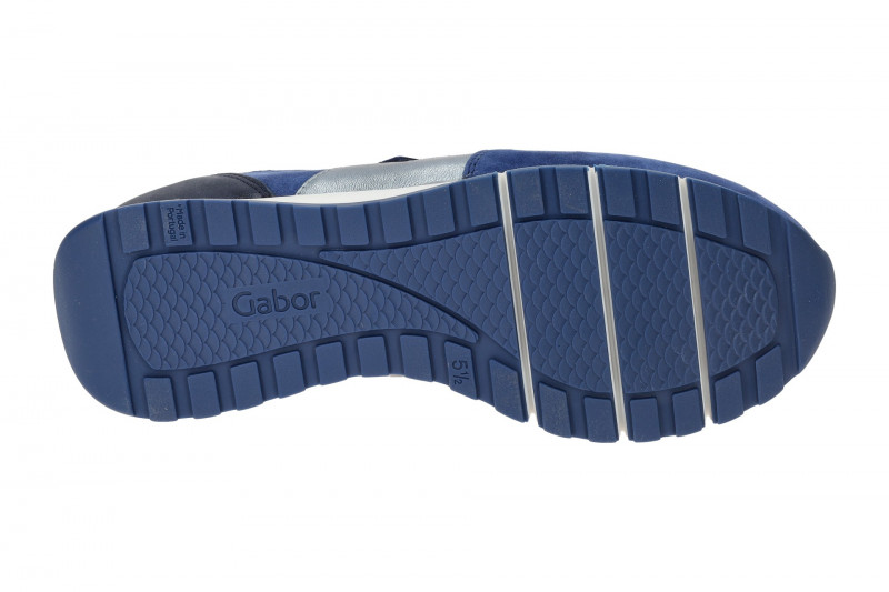 Gabor comfort Sneaker Schuhe blau nautic 62.488.66