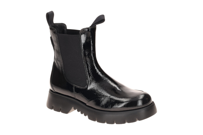 Högl Kelvin Chelsea Stiefelette schwarz Plateau Boots 2515
