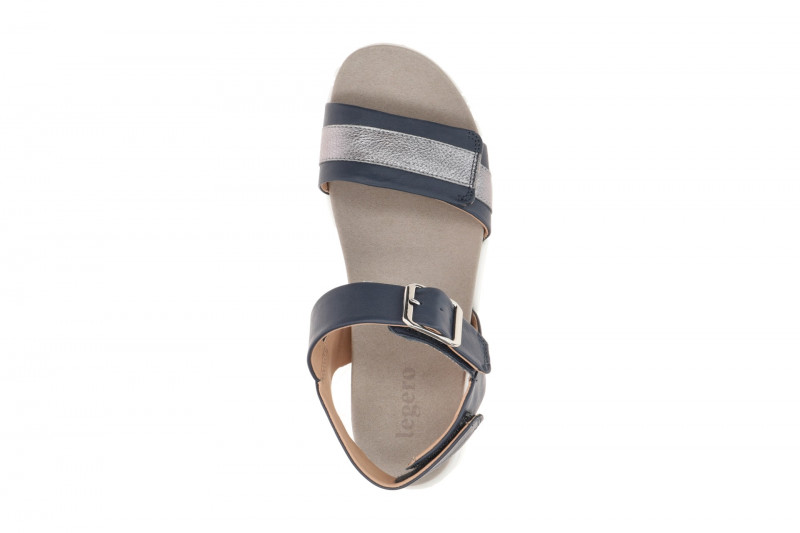 Legero Move Sandale blau silber metallic 453