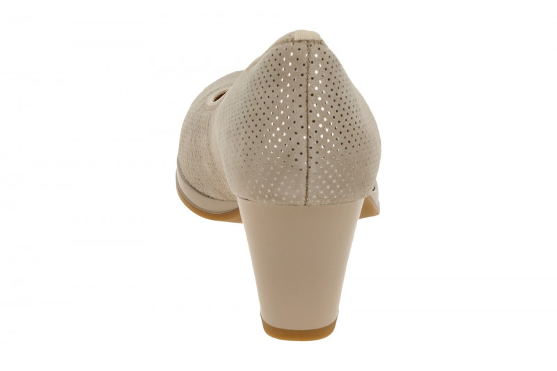 ARA Orly Pumps grau sand gepunktet 12-23436