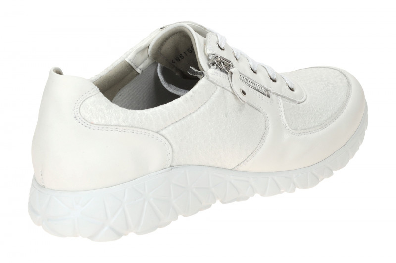 Waldläufer Havy Soft Schuhe weiß H-Weite OrthoTritt H89001