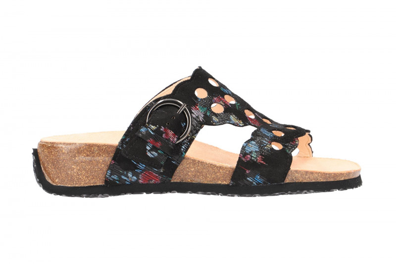 Think Mizzi Pantolette schwarz effekt 2-82362-09