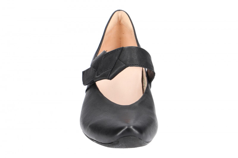 Think Aida Riemchen Pumps schwarz 4-84250-00