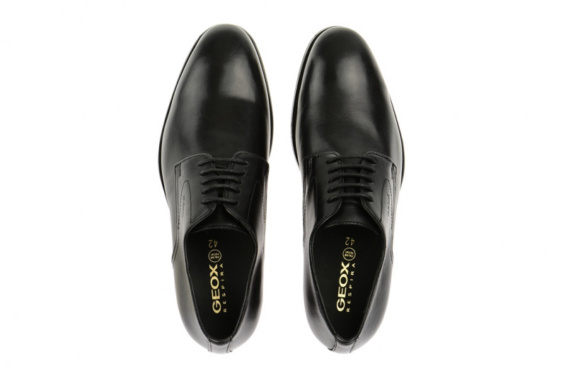 Geox Albert Wide Schuhe schwarz U34U3P 00043 C9999