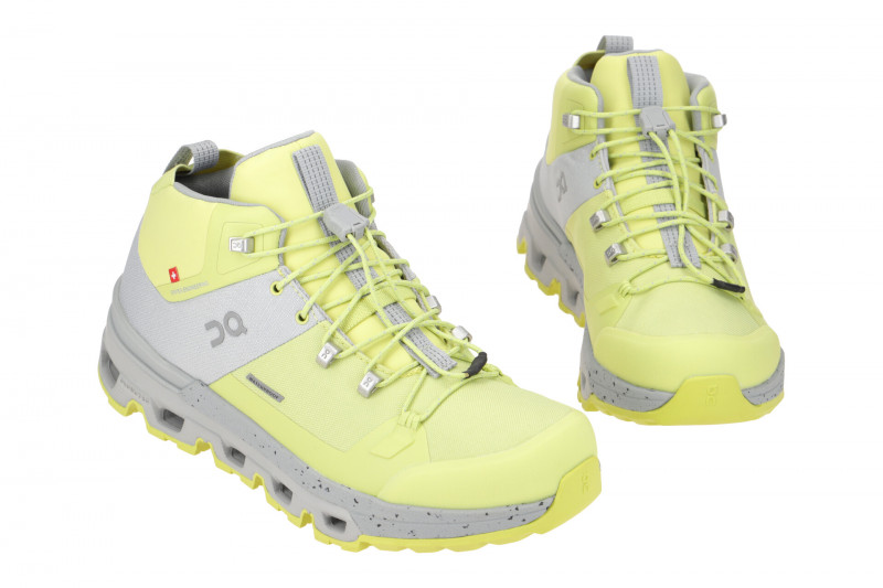 on CloudTrax Waterproof Schuhe gelb grau Damen Trekking