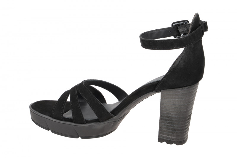 Paul Green Plateau Riemchen Sandalette schwarz 7930