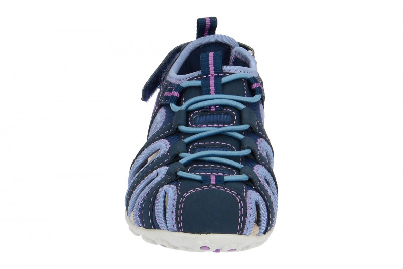 Geox Mädchen Klett Sandale blau lila