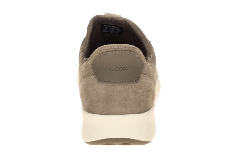 Geox Flextride Schuhe Slipper taupe grau FASTin U65MAA