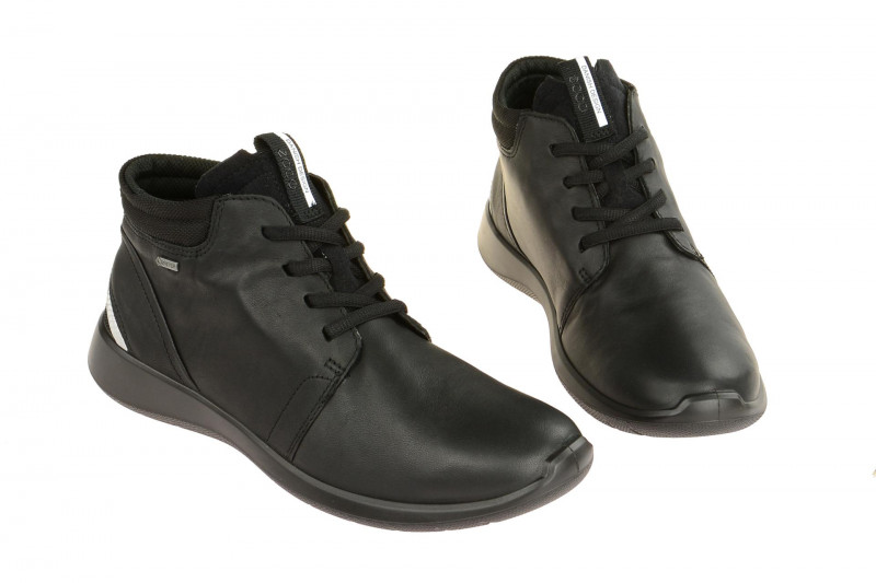 ecco Soft 5 Stiefelette schwarz Gore-Tex