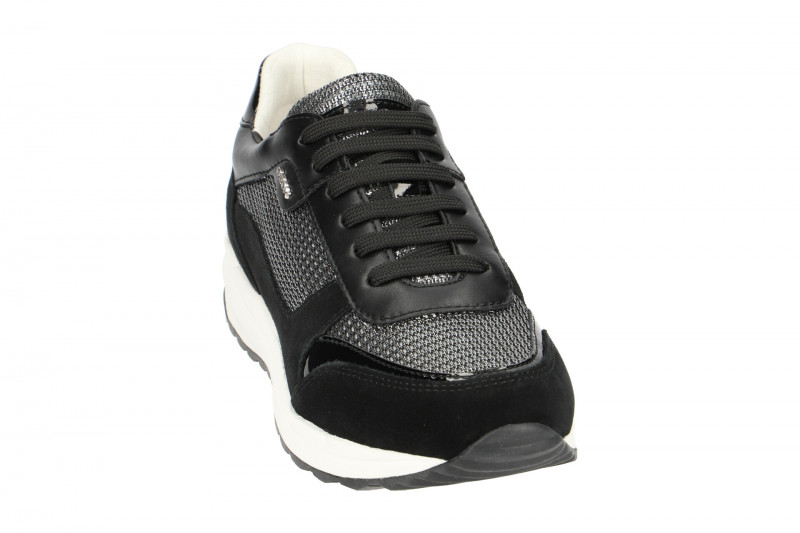 Geox Airell Sneaker Schuhe schwarz D642SC 0LY22 C1223