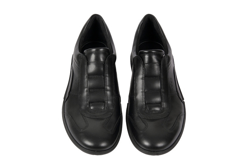 Ecco Welt Sneaker Schuhe schwarz Slipper