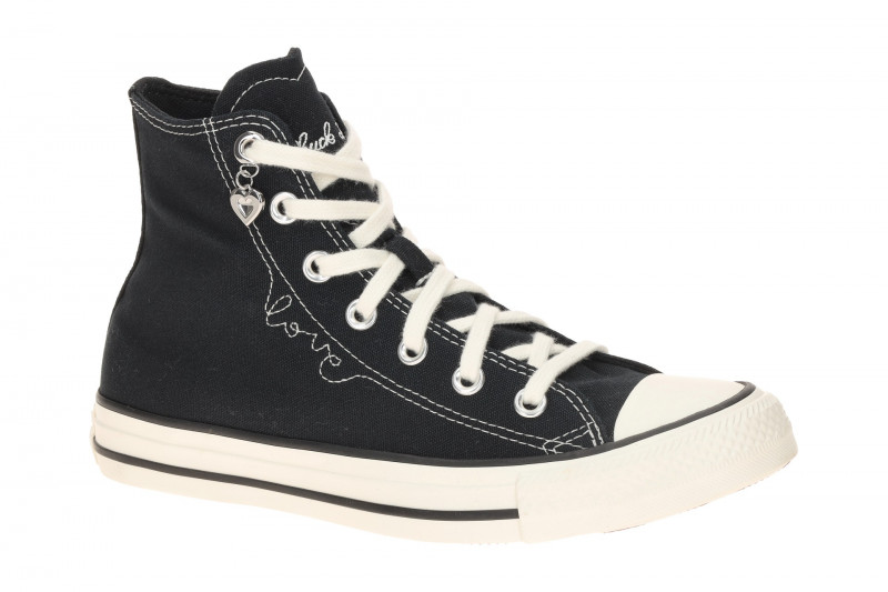 Converse Schuhe Chuck Taylor All Star Hi schwarz LOVE