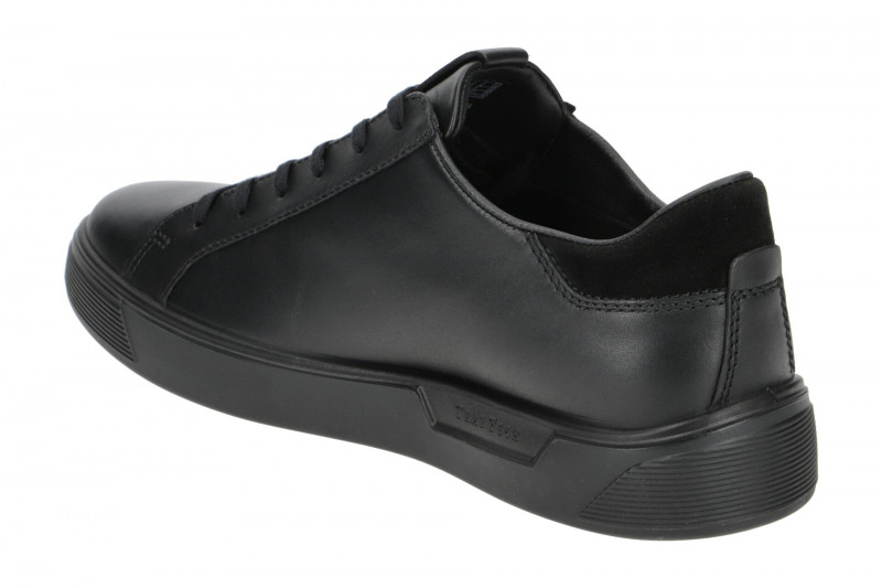 ecco Street Schuhe Sneakers schwarz Gore-Tex