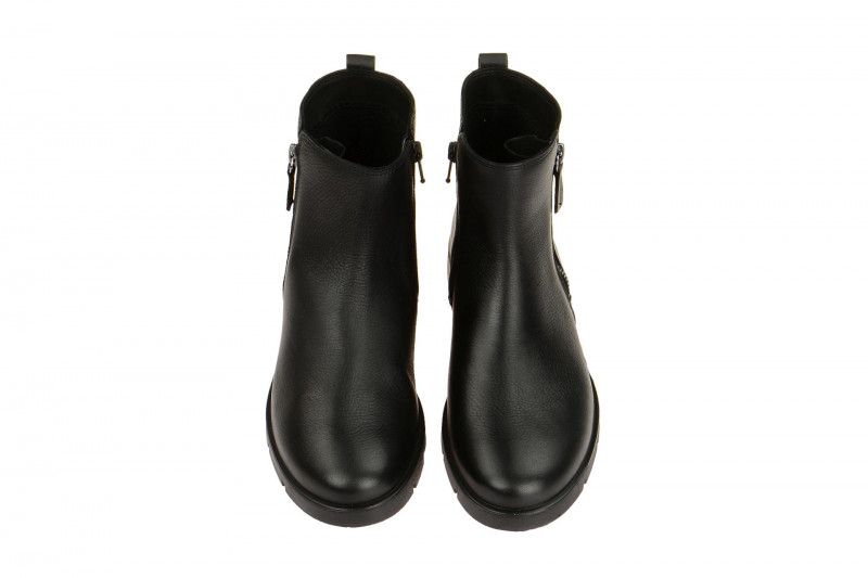Ecco Bella Stiefelette schwarz Glattleder