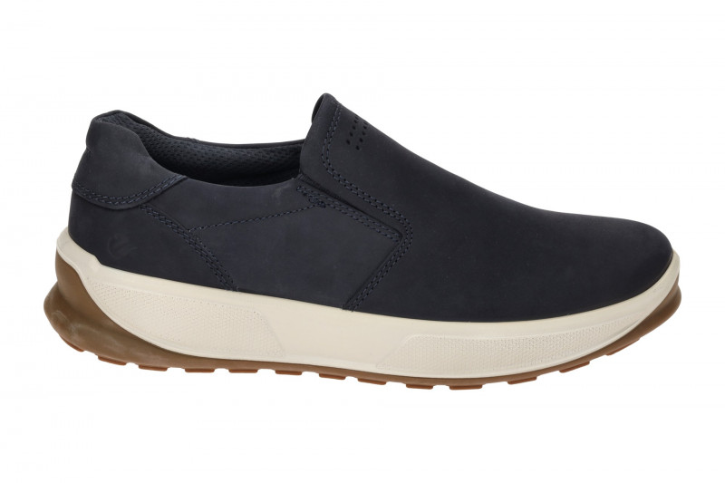 Ecco Byway Slipper Schuhe blau Nubuck 522824