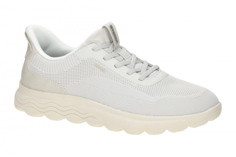 Geox Spherica Sneaker Schuhe weiß offwhite FASTin U55MPA