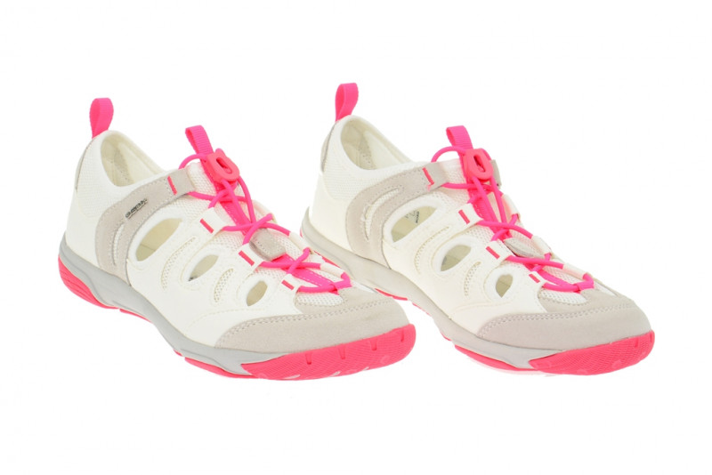Geox Xense Schuhe weiß pink