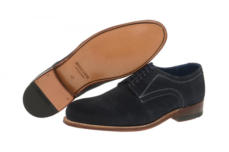 Gordon & Bros rahmengenähte Schuhe Levet blau navy 2320