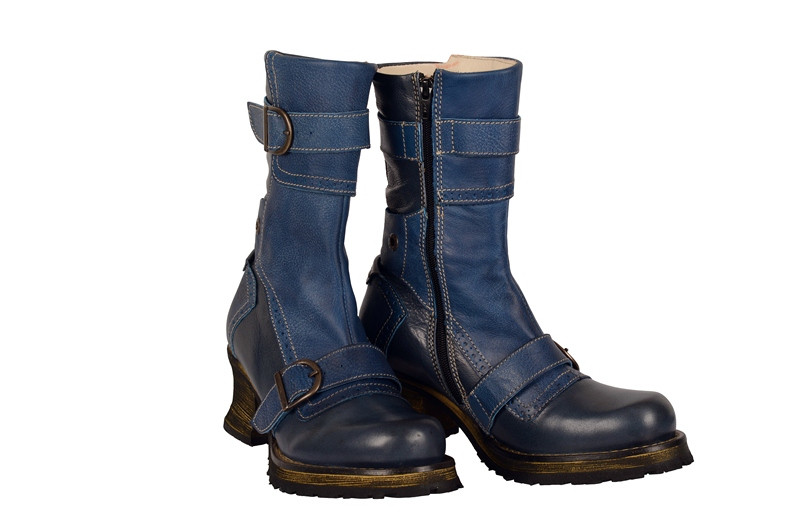 Eject Folka Stiefel in navy blau E-14787