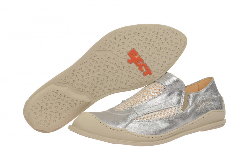 Eject Ciber Schuhe silber grau Slipper