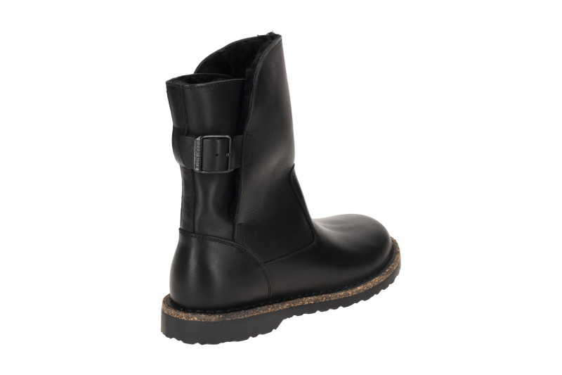 Birkenstock Uppsala Shearling Stiefel schwarz SCHMAL 1025568