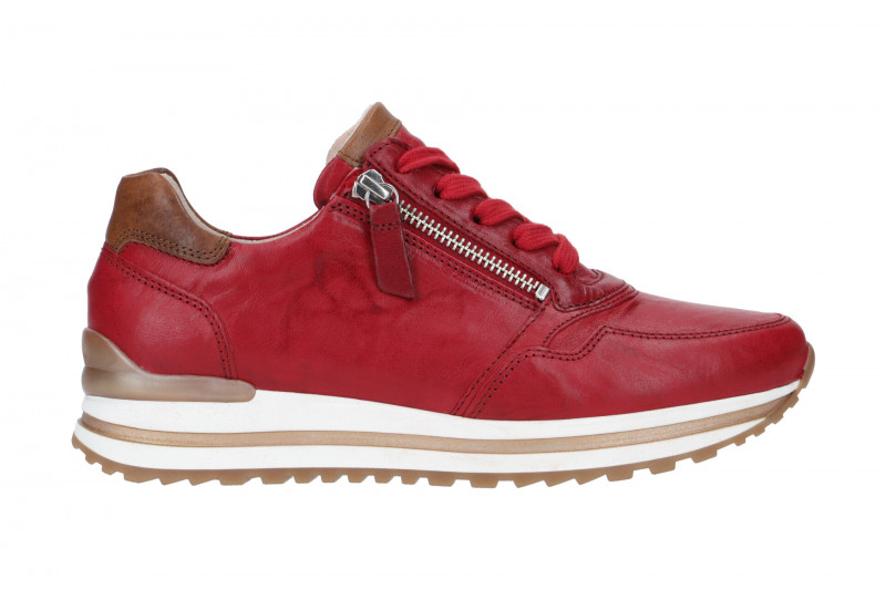 Gabor Sneaker Schuhe rot H-Weite 66.528.18