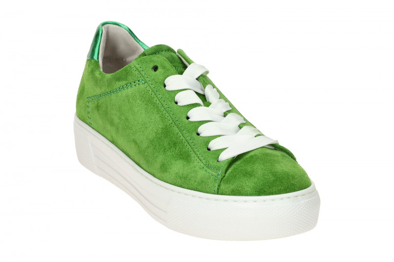 Gabor Comfort Schuhe grün Plateau Sneakers 66.460.44