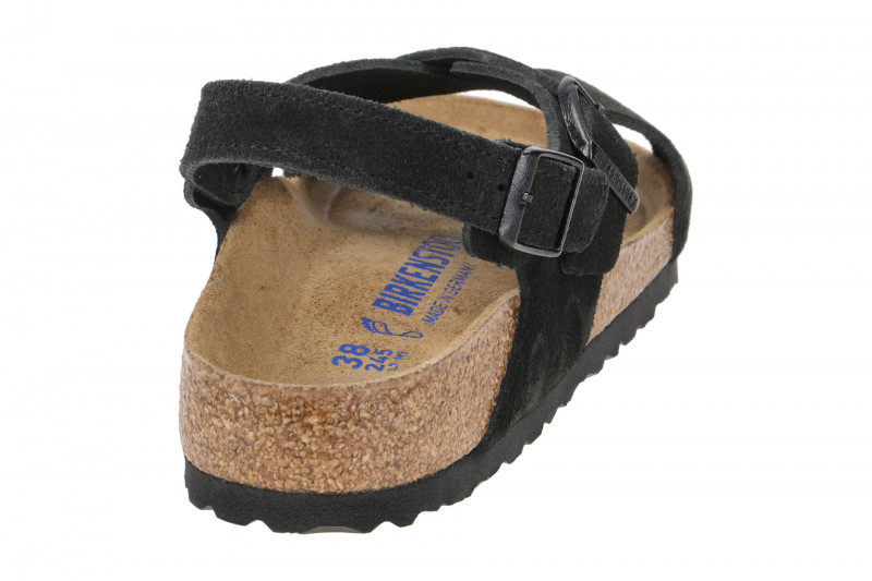 Birkenstock Tulum Sandale schwarz Normal Weit 1024045