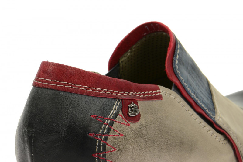 Bello HE117 Slipper blau beige