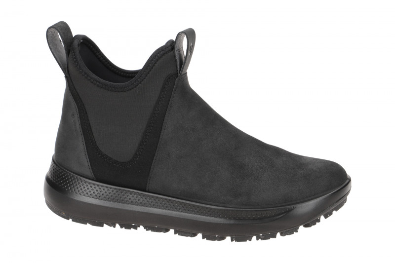 Ecco Solice Chelsea Stiefelette schwarz GORE-TEX
