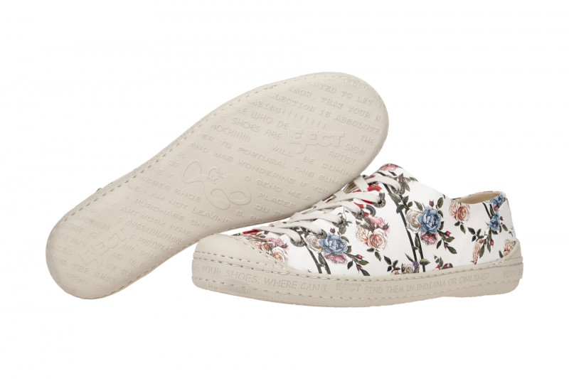 Eject Dass Schuhe weiß Blumen 11207