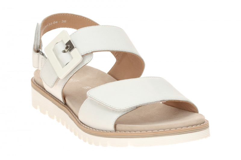 ara Kent Sandale weiß offwhite Klett 12-28134