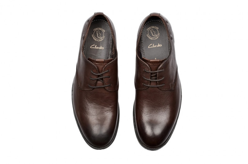 Clarks Goby Walk Schuhe in dunkelbraun 20355032